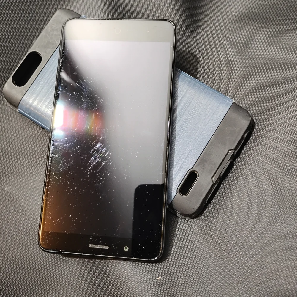 Sleek Black Smartphone